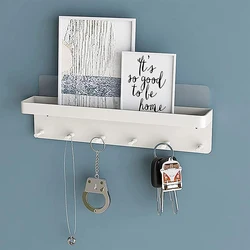 Wall Hanging Bamboo Key Hanger Holder Wall Organizer Rectangle Key Rack Hooks Coat Hooks Home Decoration Coat Hanger﻿