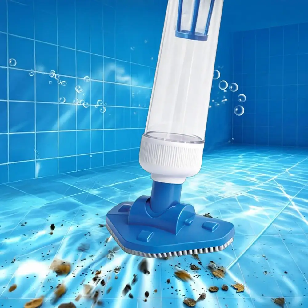 Portable Pool Maintenance Tool Handheld Pool Vacuum Cleaner Cordless Pool Vacuum Cleaner with Pole Handheld Spa Hot Tub Vacuum