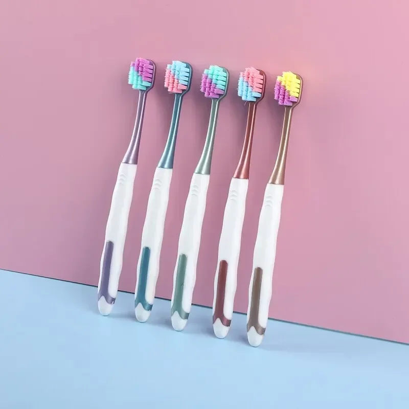 Adult Toothbrush Soft Bristles Family Pack Five Separate Packs About Ten Thousand Bristles