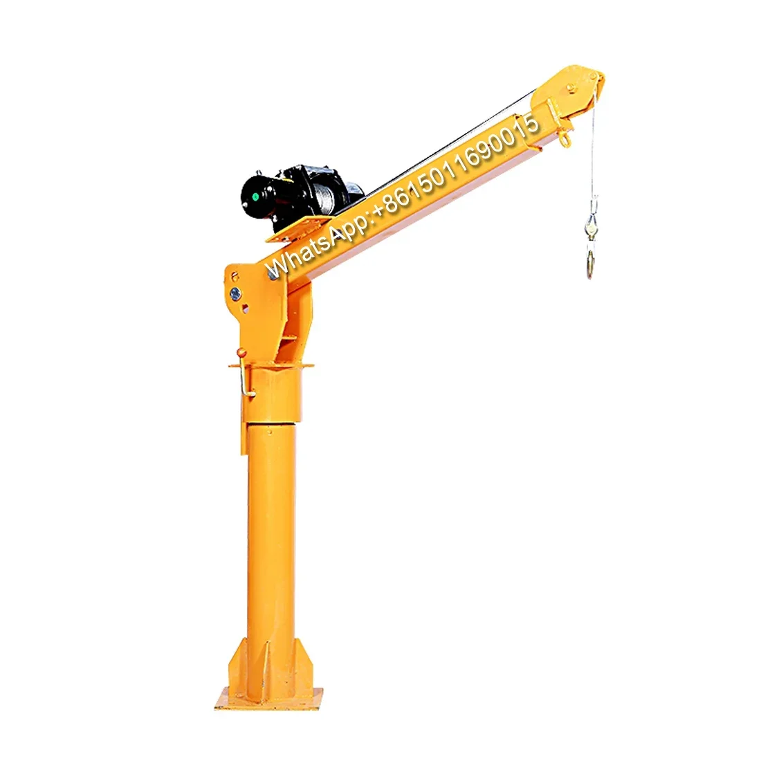 mini truck mounted crane Small Truck Crane with Hydraulic System Control 500 kg 8 meters