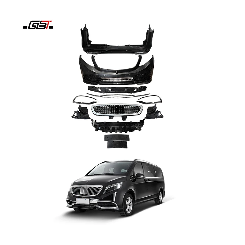 

ZAIQU Factory Mercedes W447 Tuning V Class Vito Metris Viano to MBH Model Conversion Kit for 2016-On Mercedes Benz V W447