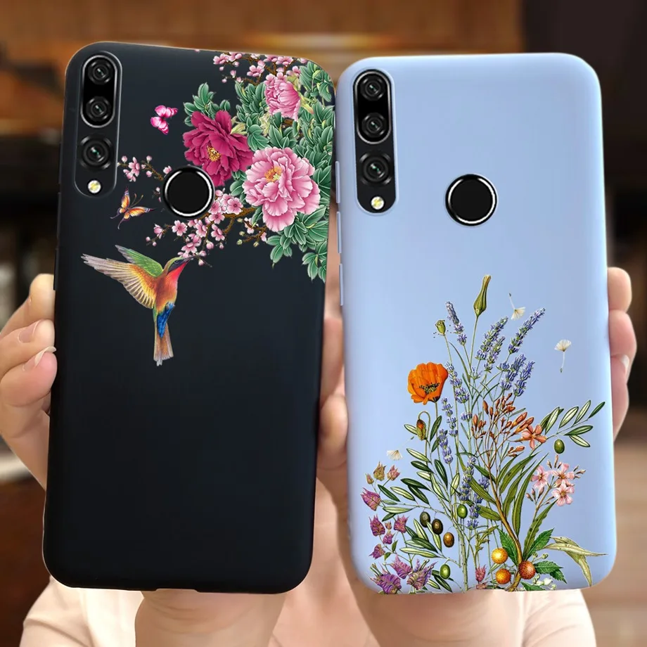 For Huawei Y9 Prime 2019 Case Honor 9x Premium STK-LX1 Global Back Cover Cartoon Cases For Child Shockproof Matte Candy Coque