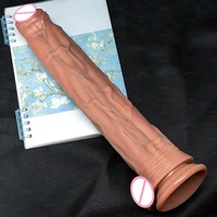 Realistic 5 Sizes Big Dildo Silicone Suction Cup Huge Penis Couples Masturbation Soft Cock Woman Man Anal Adult Sex Toy - Image 5