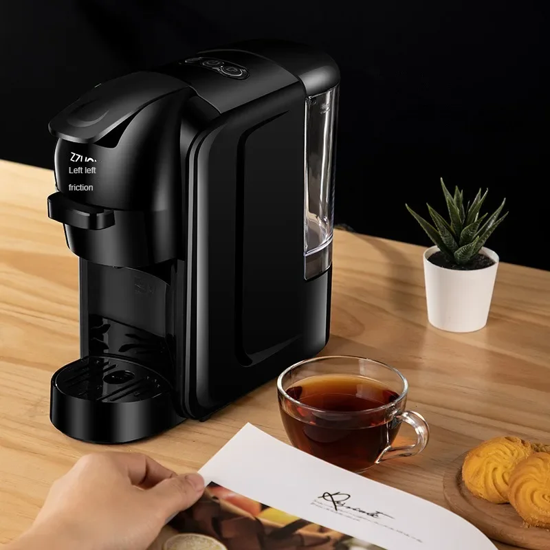 Multifunctional capsule coffee machine Portable home smart coffee machine Compatible with various capsule office coffee machines