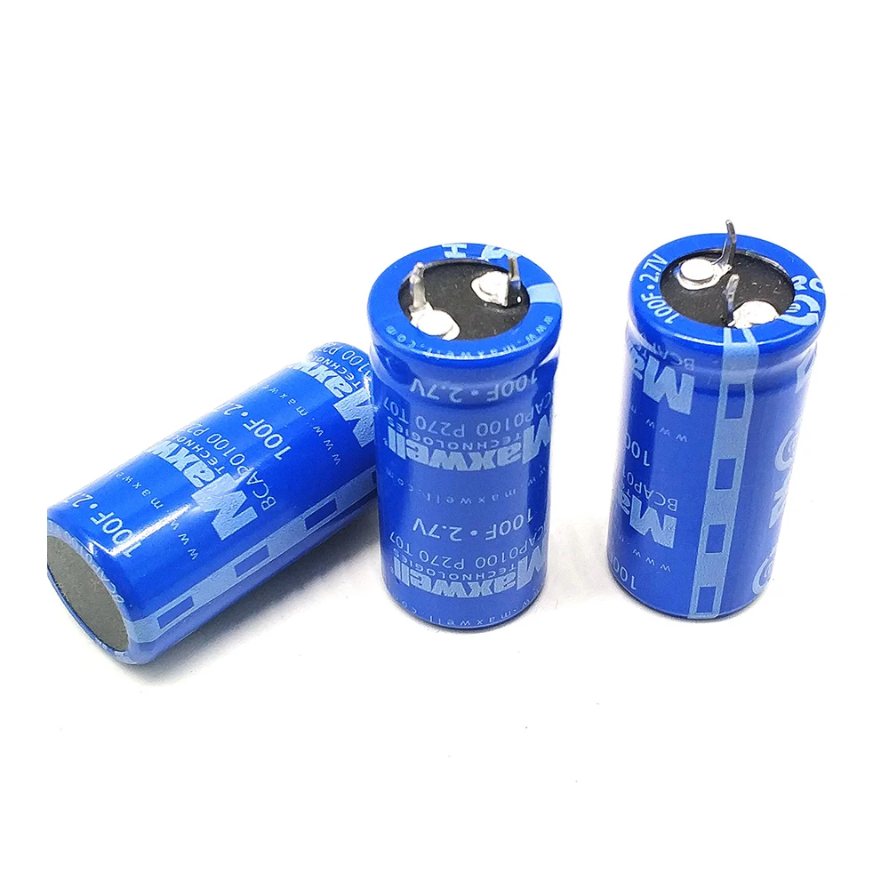 

Super Capacitors Maxwell Standard Series 2.7V 100F BCAP0100P270T01 Capacitor SuperCapacitor