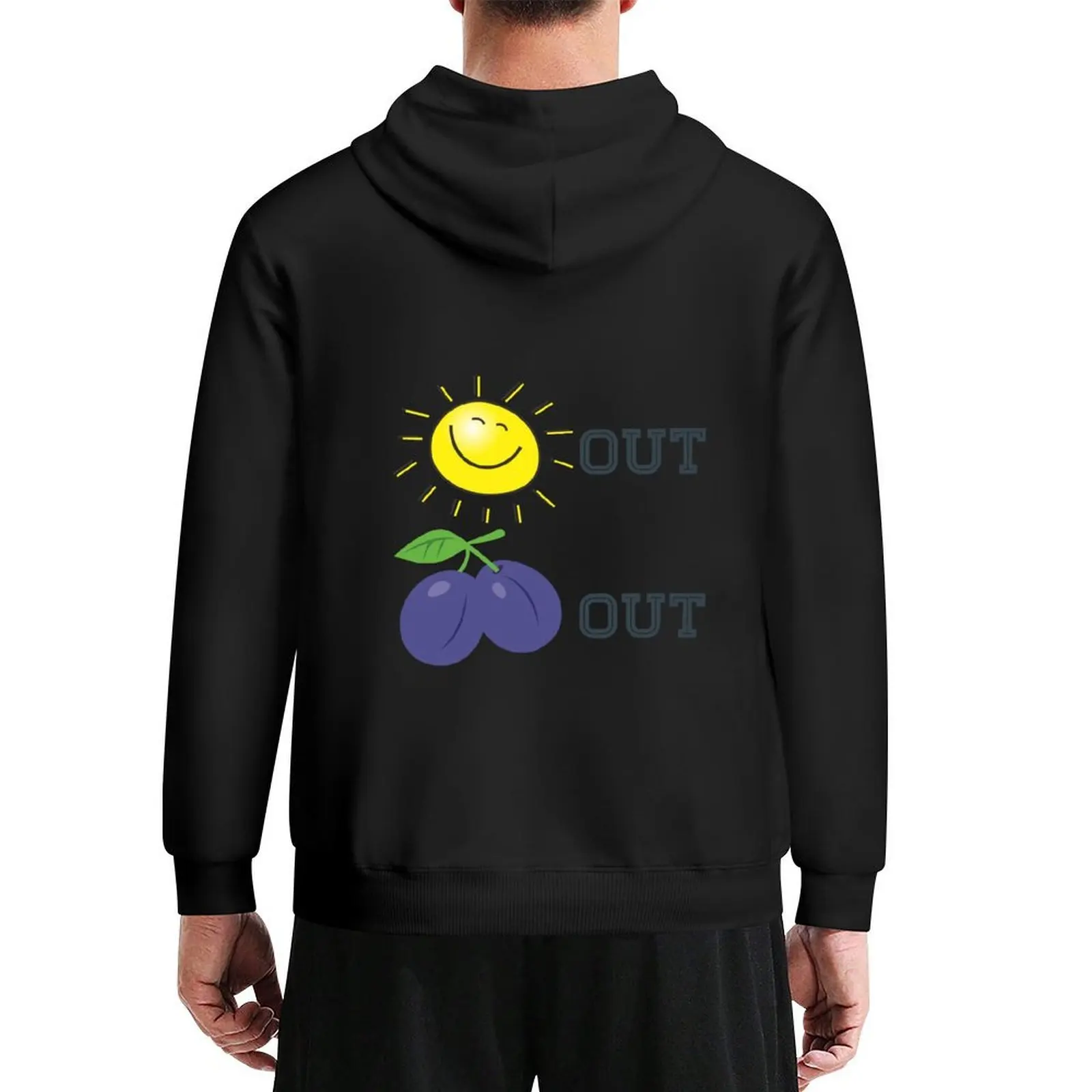 

Summer Sun's Out Plums Out Hoodie korean style clothes fashion men anime clothing aesthetic clothing hoodie graphic