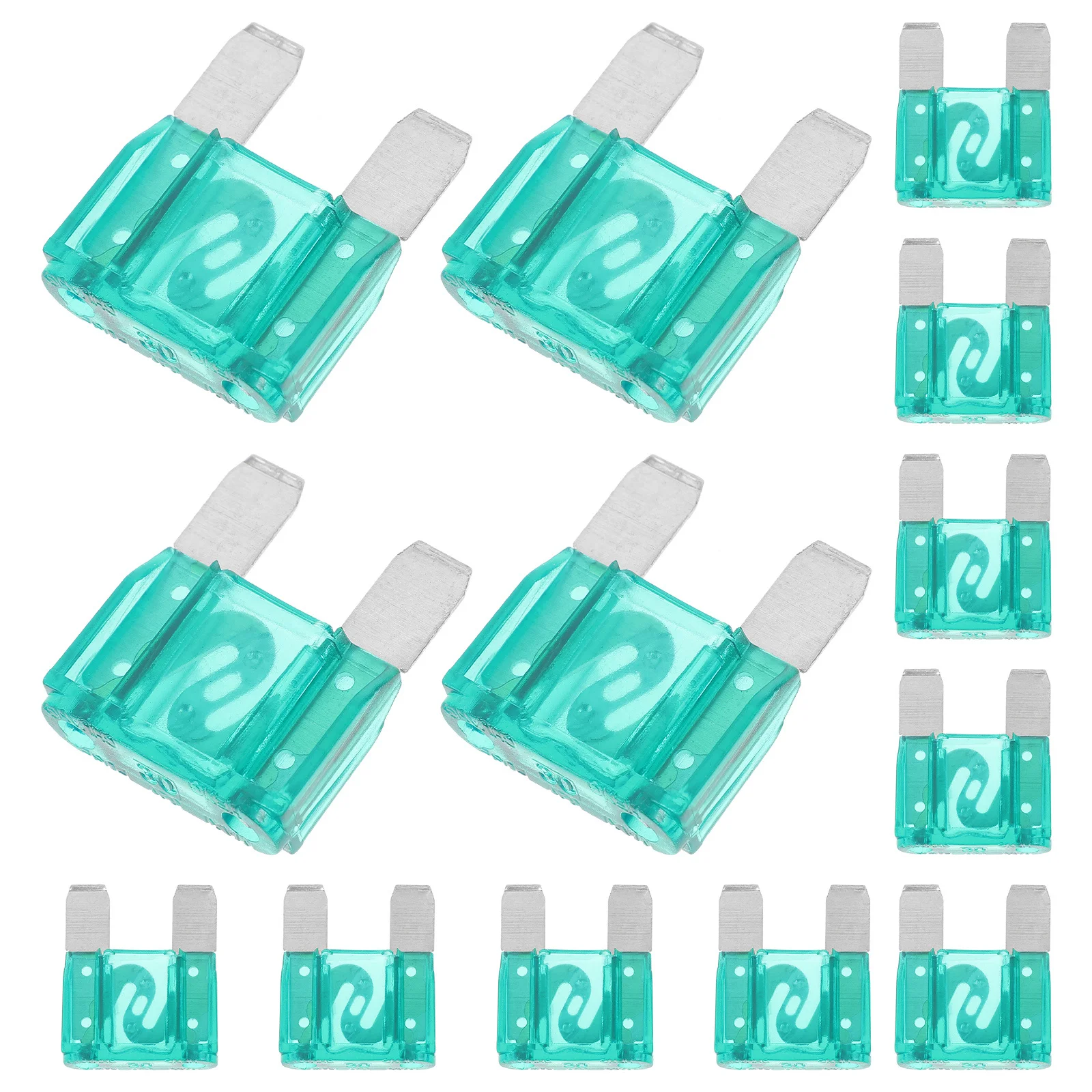 

20Pcs Car Fuse Kit Durable Mini Blade Automotive Electrical Circuit Protection Auto Supplies Fuse Kit Car