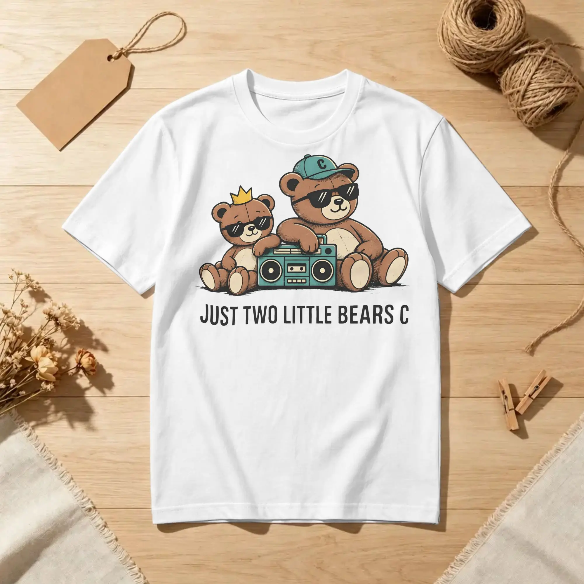 Bncmap Little Bears Brooke & Connor T-Shirts Men Women  100% Cotton Tees Round Neck Short Sleeve T Shirt Plus Size Clothing