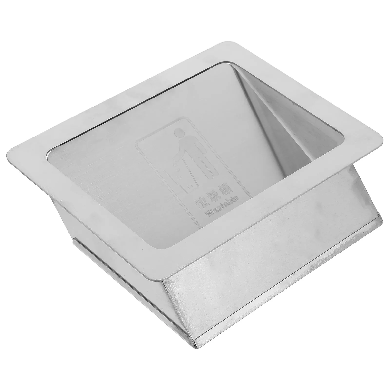 1 Piece Side Opening Trash Bin with Quiet Lid Mechanism Odor Proof Seal for Living Room Bedroom Laundry Room Home Office Use