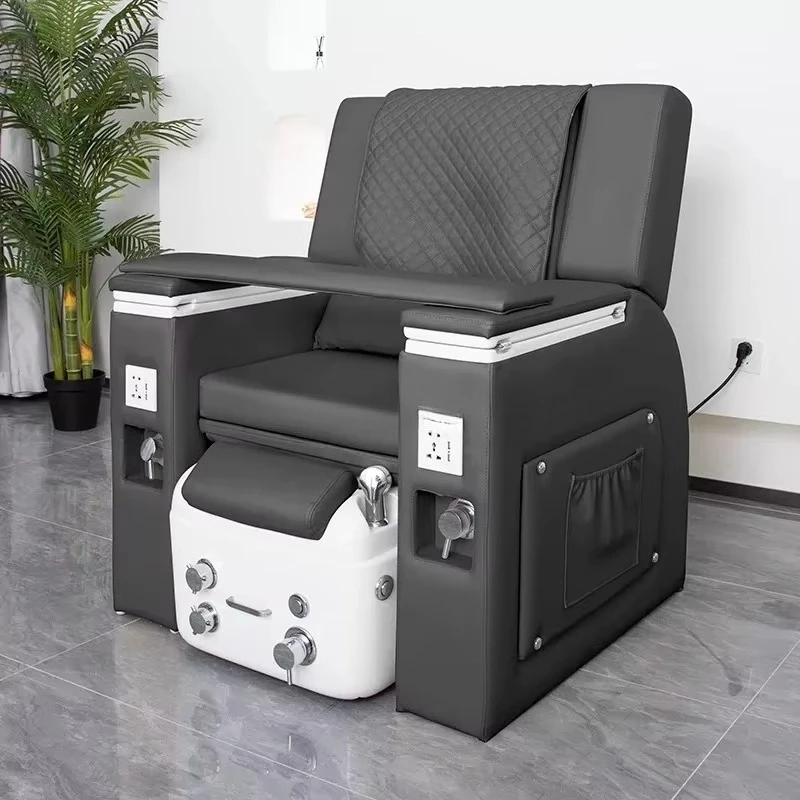 

Jincheng Multifunctional Nail Salon Furniture Foot Care Nail Chair Luxury Foot Spa Electric Massage Chair