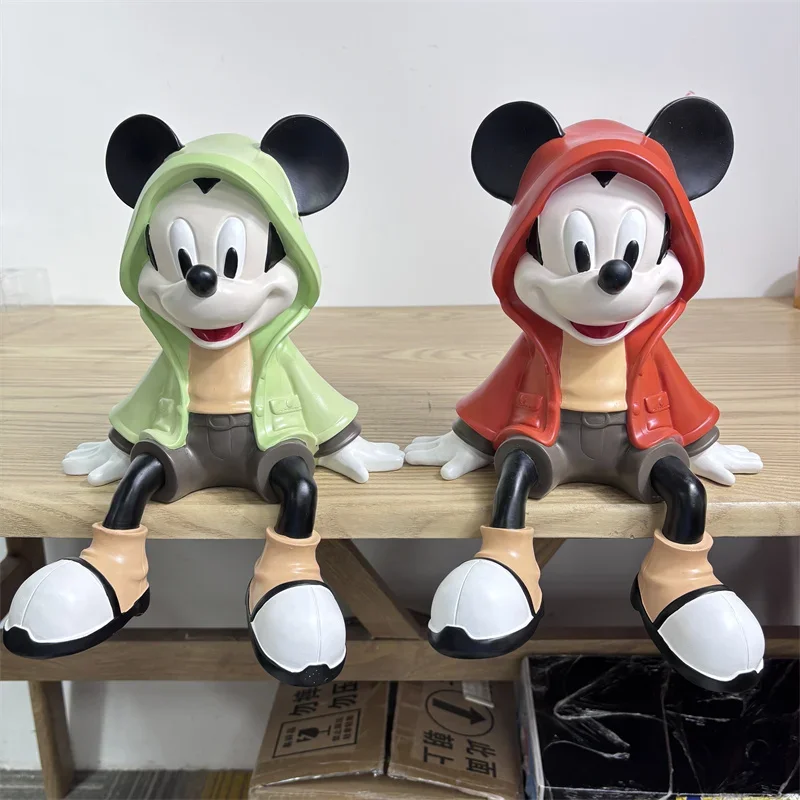 30cm Disney Mickey Sitting Posture Decoration Living Room Tv Cabinet Home Decor Office Desktop Good Things Child Brithday Gift