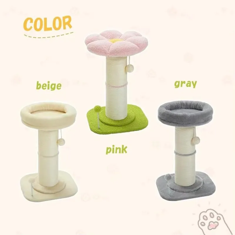 Supplier Modern Cheap Cat Climbing Frame Tree Tower Sword Hemp Rope Activity Center Cat Scratch Rod Big Cat