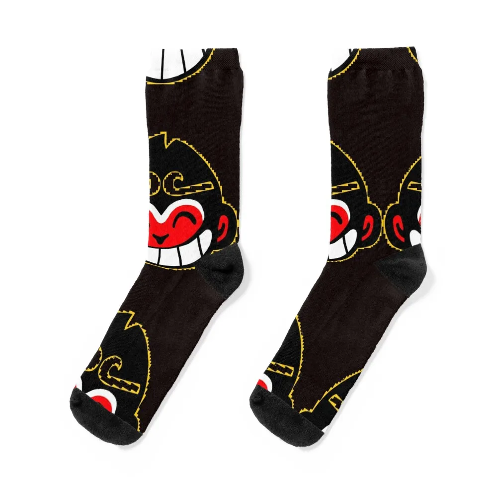 

Monkie Kid Pin Socks football Run loose Climbing Men's Socks Luxury Women's