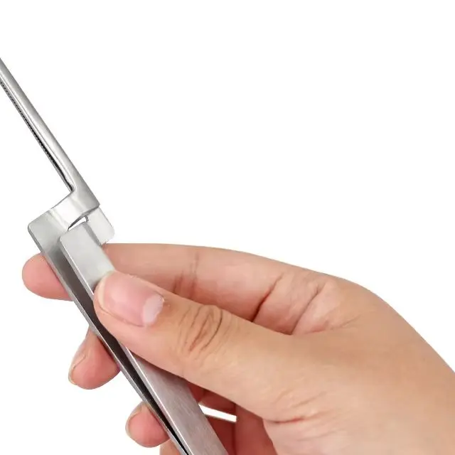 

Набор из 3-х изогнутых ортодонтических пинцетов для окклюзионной и артикуляционной бумаги, из нержавеющей стали, для ухода за зубами