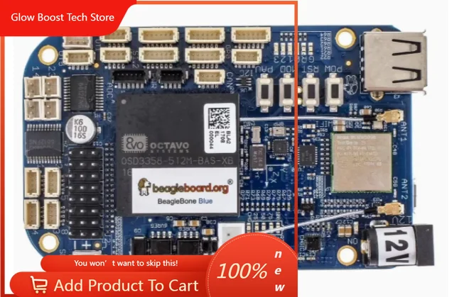 

NYFor Stock BBBLUE Beaglebone Blue TI AM3358 development board Bluetooth BeagleBoard