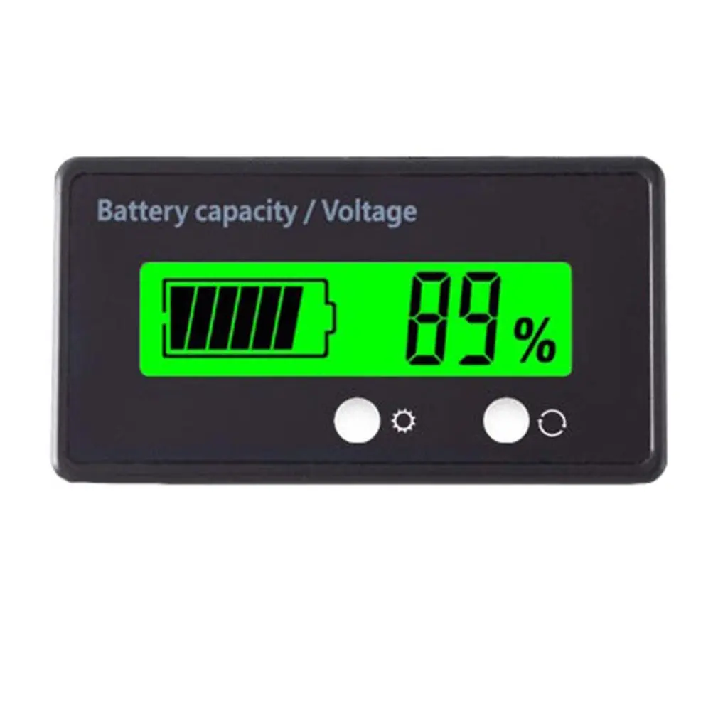 GC97 DC 8-200V 500A Voltmeter Ammeter Car Battery Tester Coulometer Capacity Electricity Voltage Power Meter monitor 12v 24v 48v