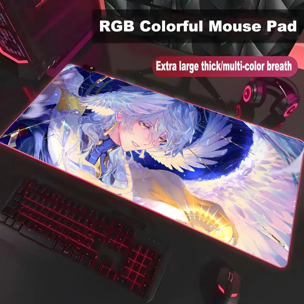 Mouse Pad S-Star Rail High-end E-sports Mouse Pad Mouse Pad RGB Mouse Pad LED Pc Large Student Writing Pad Gamer Mat HYBXXC