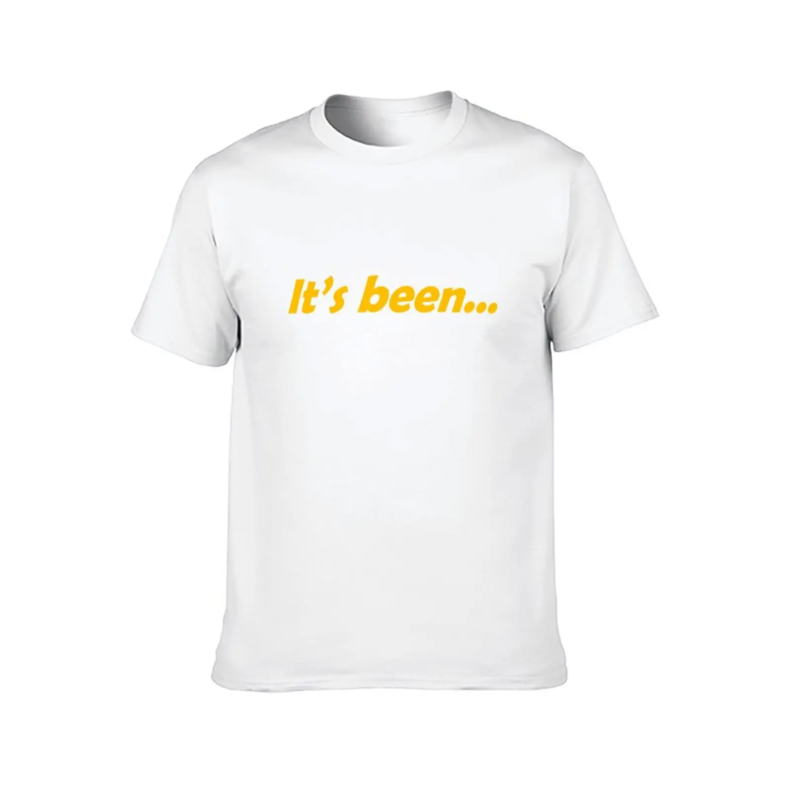 It's been... T-Shirt man t shirt luxury cotton t shirt pack t shirt men 100% cotton luxury brand T-Shirt