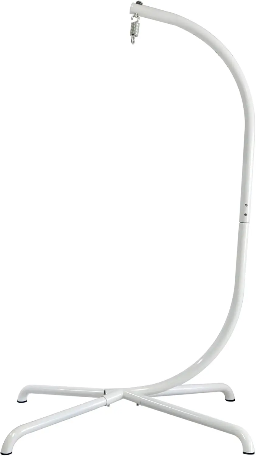 

Усиленная подставка для качелей с пружинным крюком, выдерживает нагрузку до 150 кг, для использования в помещении и на улице: на террасе, в саду, на балконе