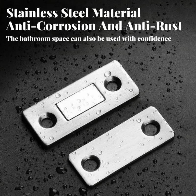 

Cabinet Magnetic Catch Powerful Magnetic Force Drawer Closet Door Catch Closer Sturdy Versatile Cabinet Door Magnets Accessory