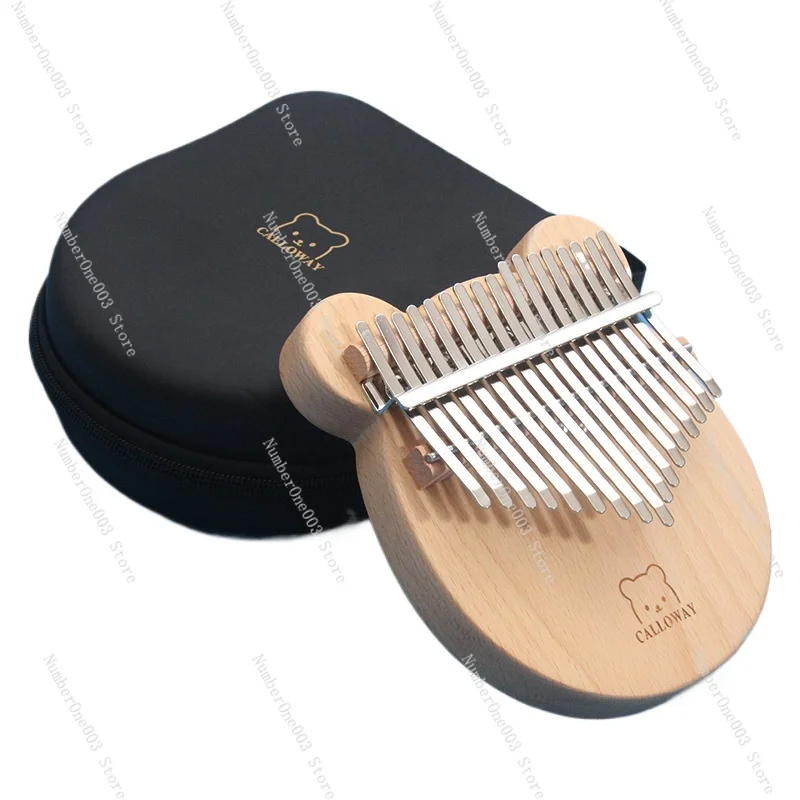 

Solid Wood Panel Kalimba Thumb Piano 17-tone Electric Box Finger Piano