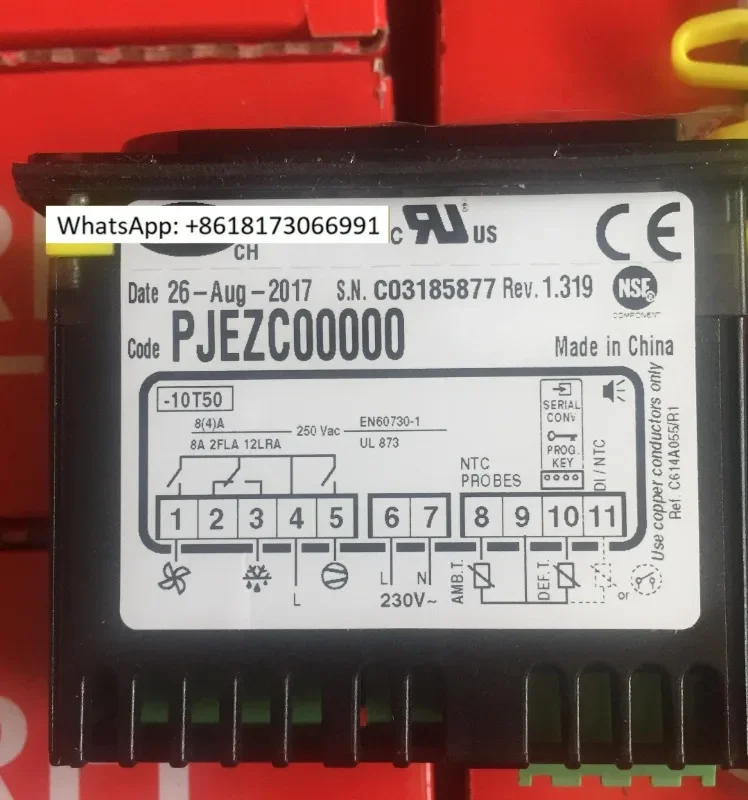 Italian Calo freezer defrosting temperature controller PJEZC00000/PJEZCOOOOO triple relay