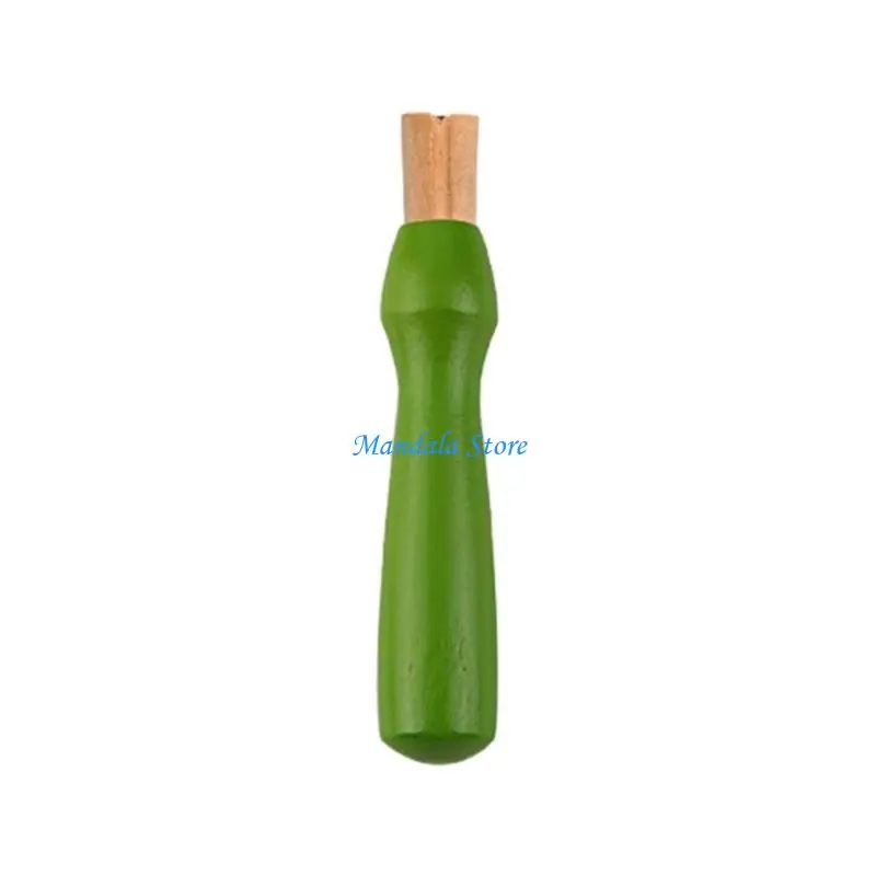 

U2JC Wooden Handle for Felting Needle, Felt Needle Handle with/without Barbed Needle for DIY Felt Animal Craft
