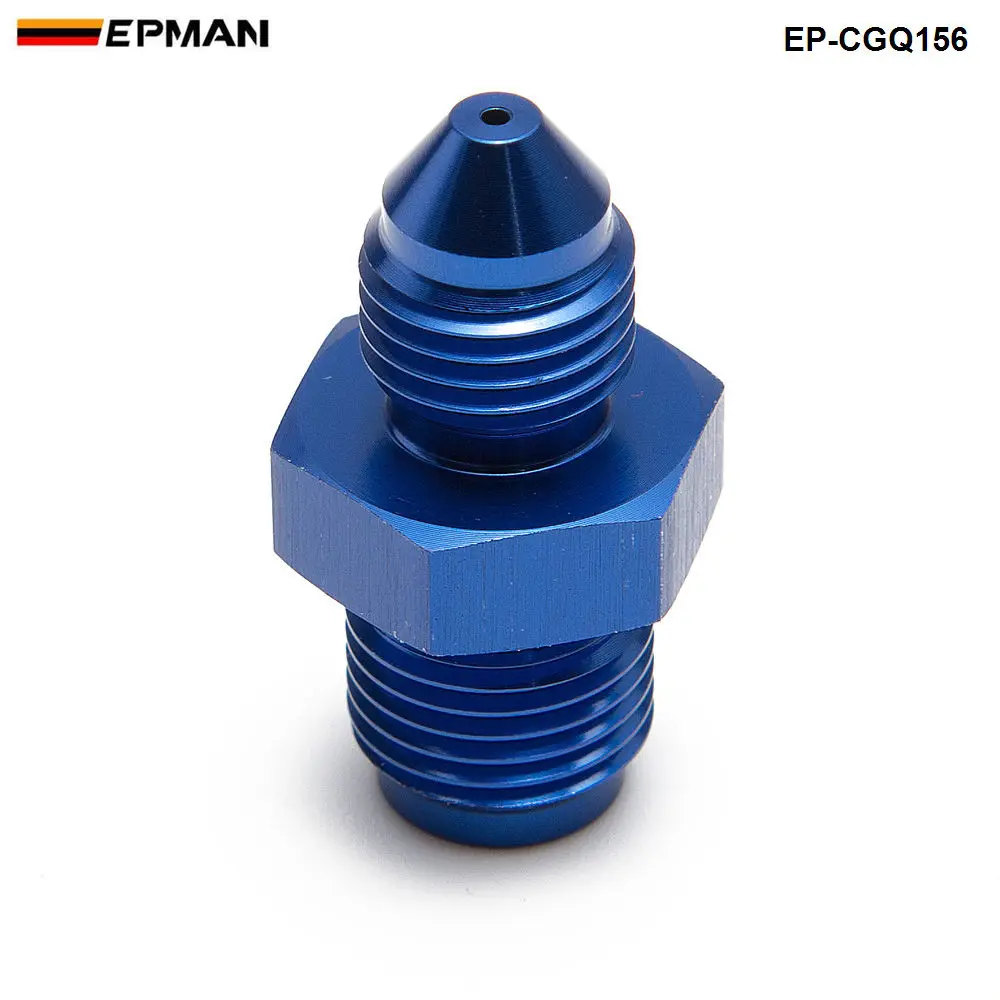 EPMAN 3AN AN3 Blue Turbo Oil Feed Restrictor Fitting for T25/T28 or GT25R GT28R GT30R Aluminum EP-CGQ156