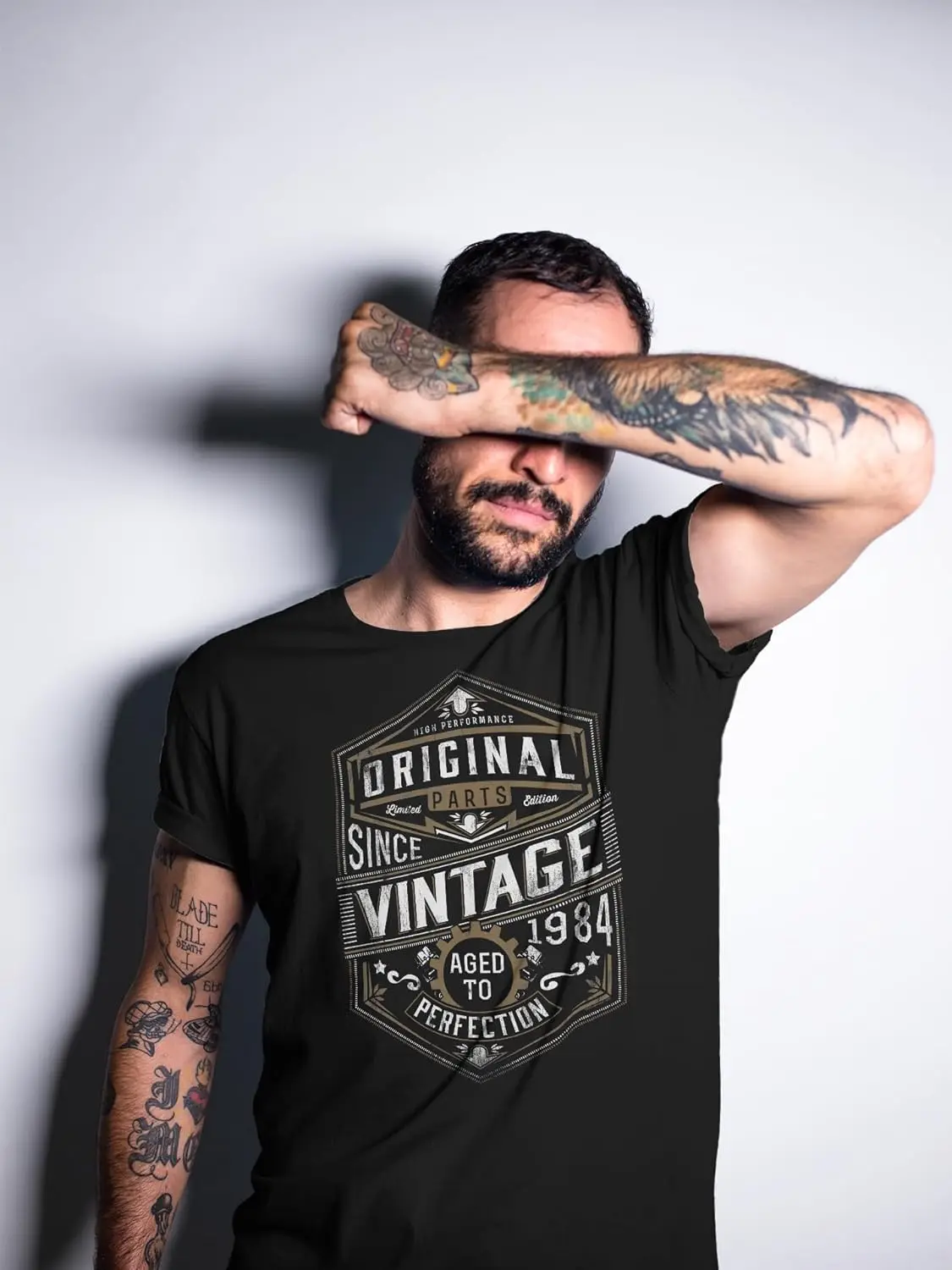 40th Birthday Gift Shirt for Men - Vintage 1984 Aged to Perfection - Gear-40th Birthday Gift