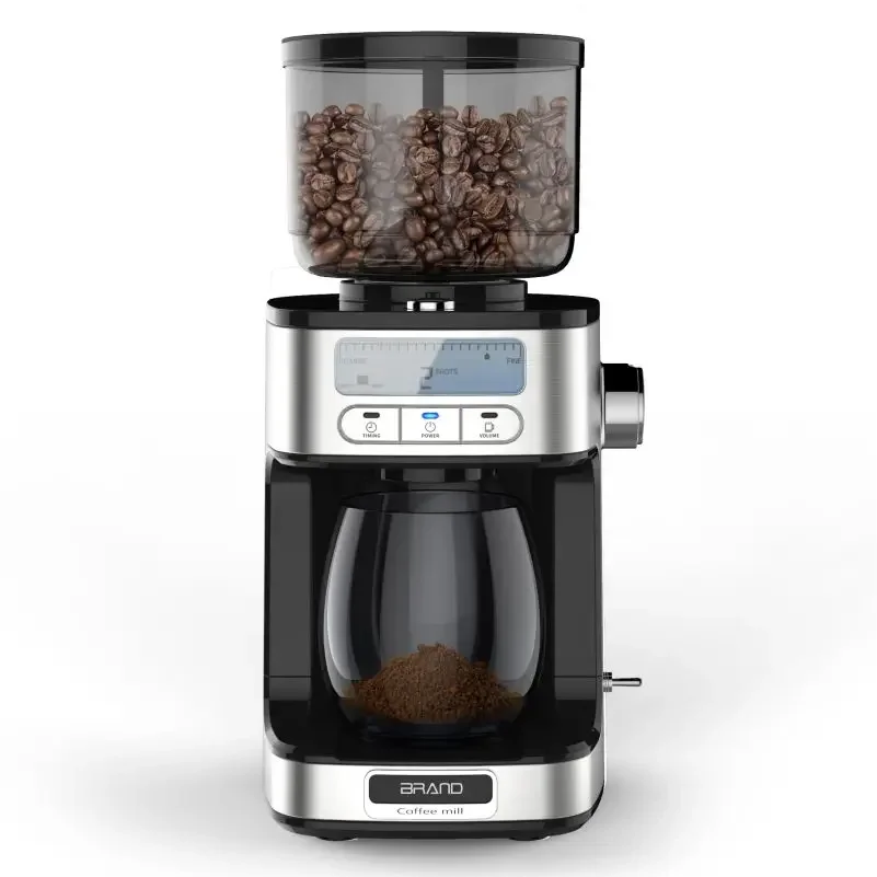 Hot Sale Commercial  Coffee Grinder Electric Conical Burr Coffee Grinder Machine