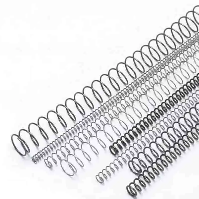2PCS Small Wire Long Coil Extension Compression Spring 0.5mm Diameter Customizable Outer Diameter 3mm to 10mm Length 1000mm