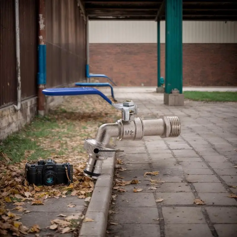 

Приятный садовый кран из цинкового сплава с двойным соплом; Цельный синий смеситель для ванной комнаты для промышленного и внутреннего орошения