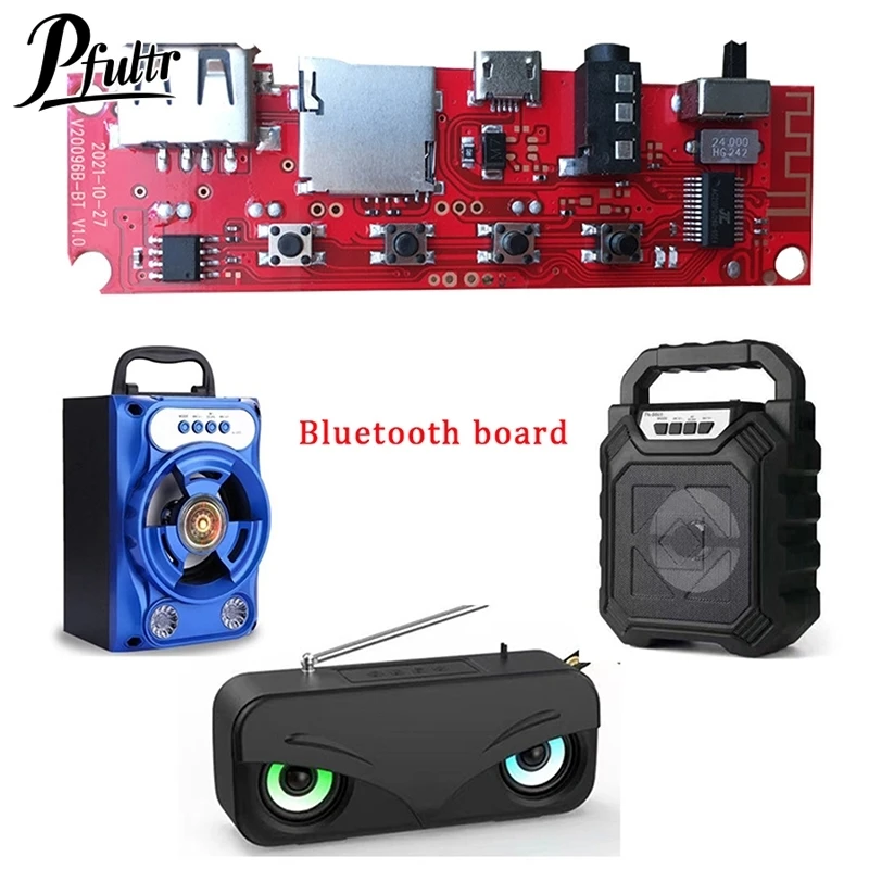 Multifunctional Bluetooth Audio Circuit Board Bluetooth Module Amplifier Board DIY Bluetooth Module Mltifunctional Lantern