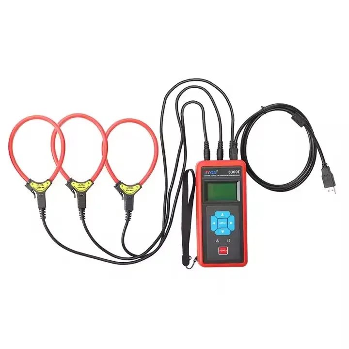 2026 ETCR8300F Digital Clamp Meter Three-Channel Flexible Coil for Indirect Leakage Fault Detection DC Current Resistance Measur