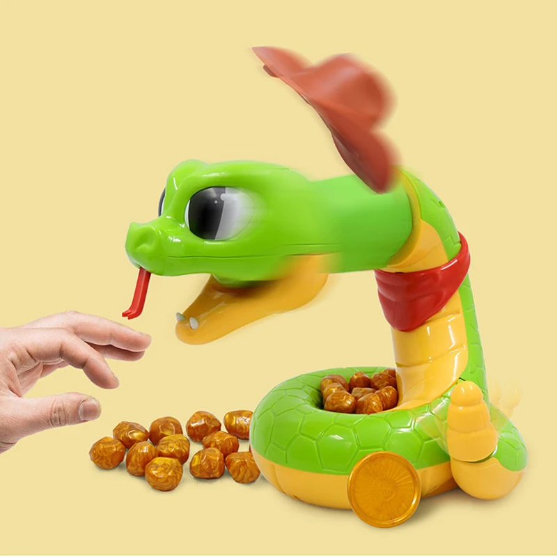 2023 Montessori Snake Games Children\'s Toys Fidget Party Game Kids Antistress Joke Spoof Gift Fidget Toys Educational Funny