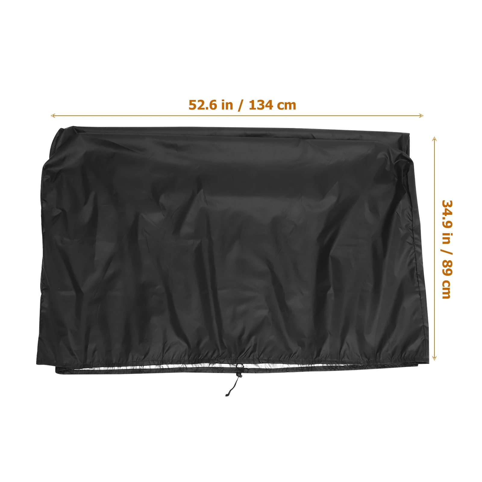 غطاء كرسي مقاوم للماء من قماش أكسفورد قابل للطي في الهواء الطلق فناء حديقة أثاث حامي غطاء مقاوم للشمس والغبار #4