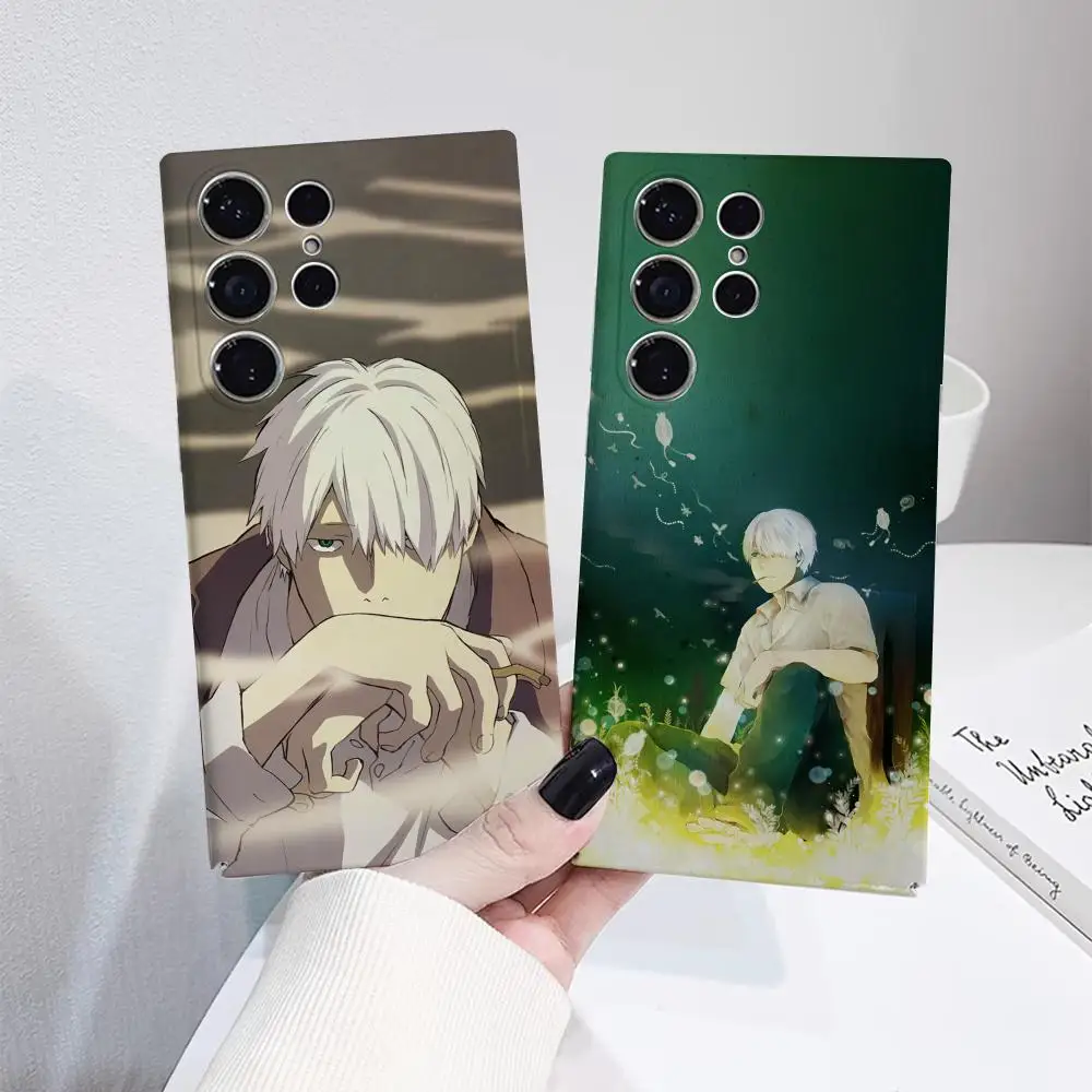 Anime M-MushiShi  Phone Case for Samsung S25 Film Shell GalaxyS24Ultra 23plus S22 21 A56 36 26 16 Luxury Cover