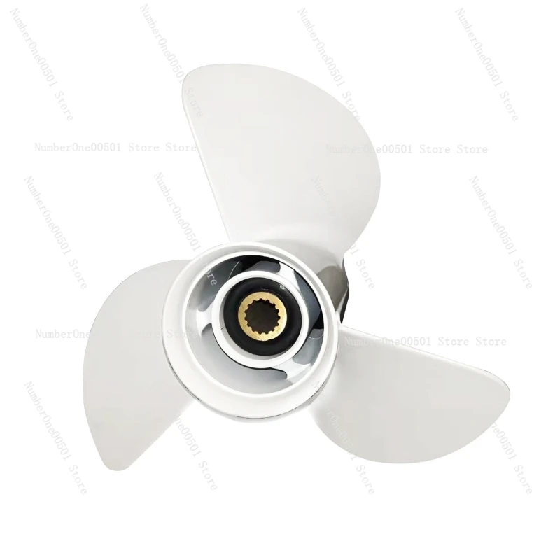 

Outboard Propeller Replacement Blade Aluminum Three Blade Marine Propulsion Accessories