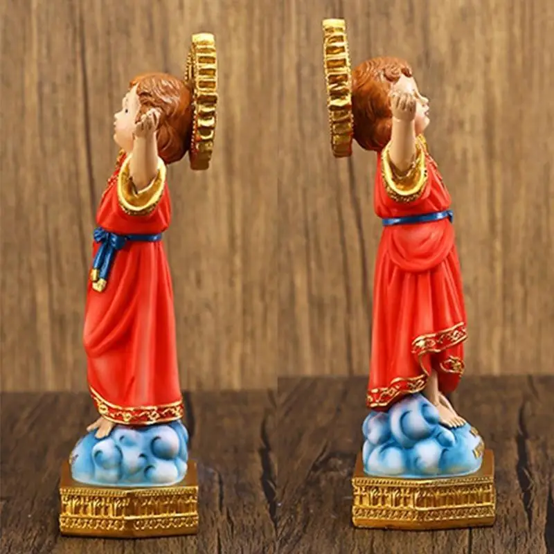 KX4B Holy Child Jesus Statue Religious Figurine Catholic Christian Gifts Resin Decor