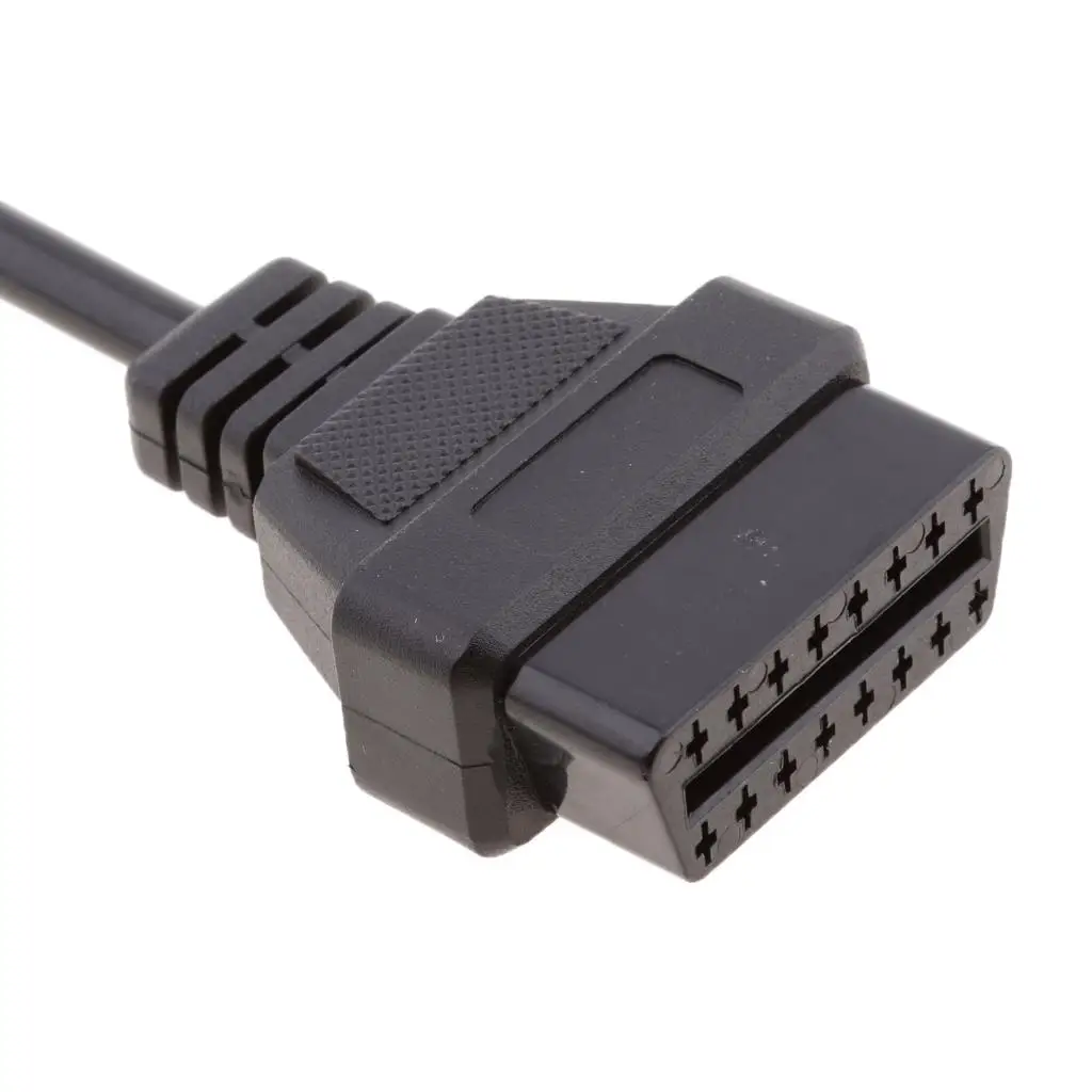 

Диагностический кабель-конвертер для автомобилей, 16-контактный разъем OBD2, адаптер для тестирования автомобилей Mazda