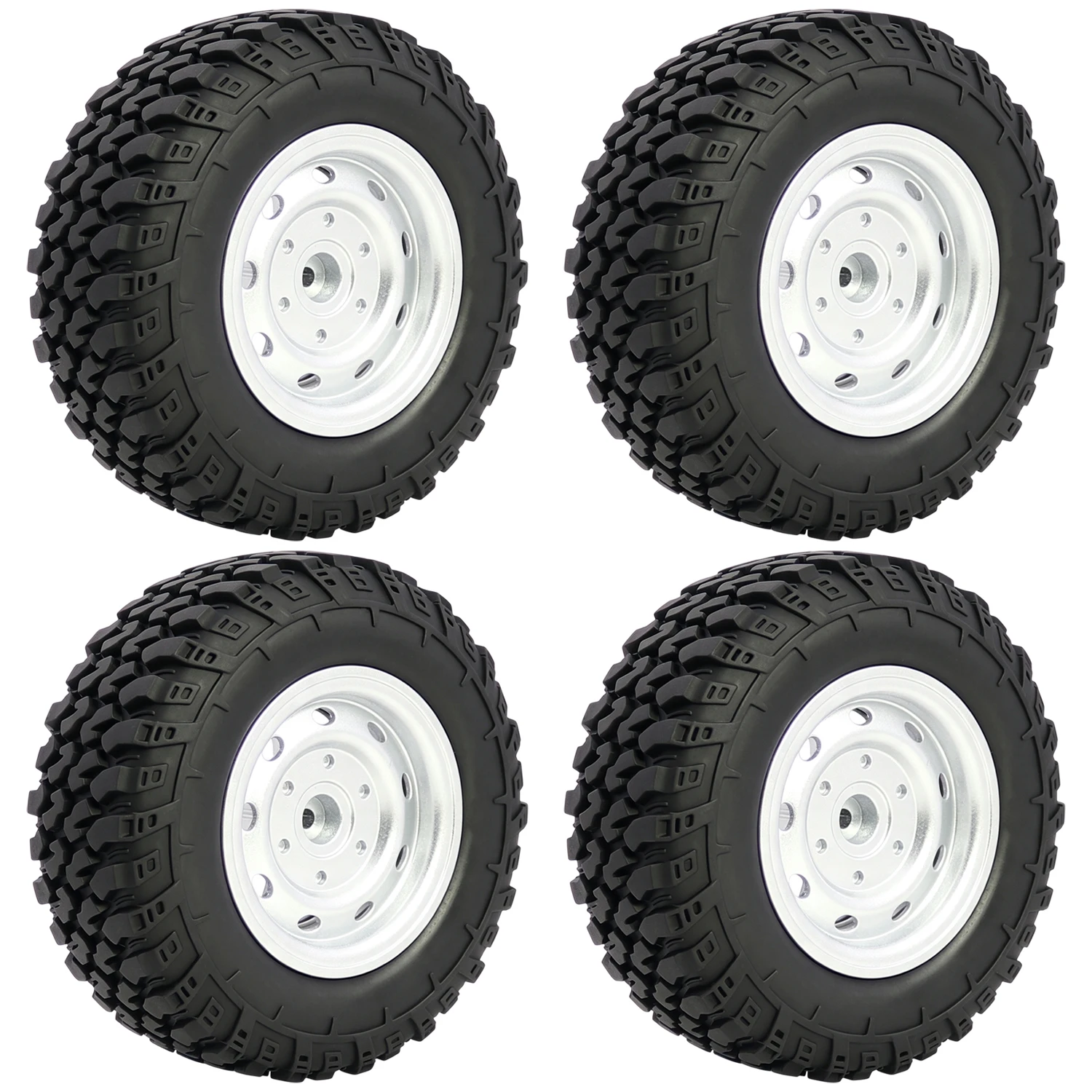 Metall 74*28mm Beadlock-Felgennabe und Reifen für RC-Car MN82S MN99S MN98 MN99 MN78 MN168 WPL C24 C74 C54 B36 C64 Truck-Teile