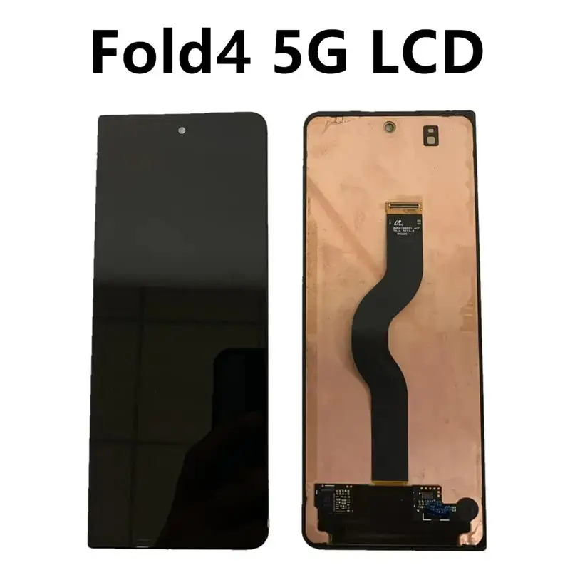 To Super AMOLED Z Fold 4 Screen for Samsung Z Fold4 5G F9360 F936B/U Oute LCD Display Touch Screen Assembly with Defect