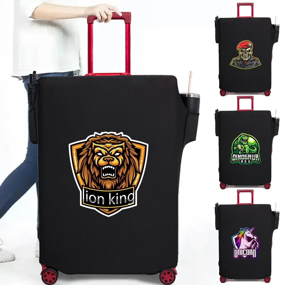 Luggage Compartment Protective Cover Travel Case Cover Elastic Fabric Resistant Durable Dust Cover Accessories Teamlogo Series