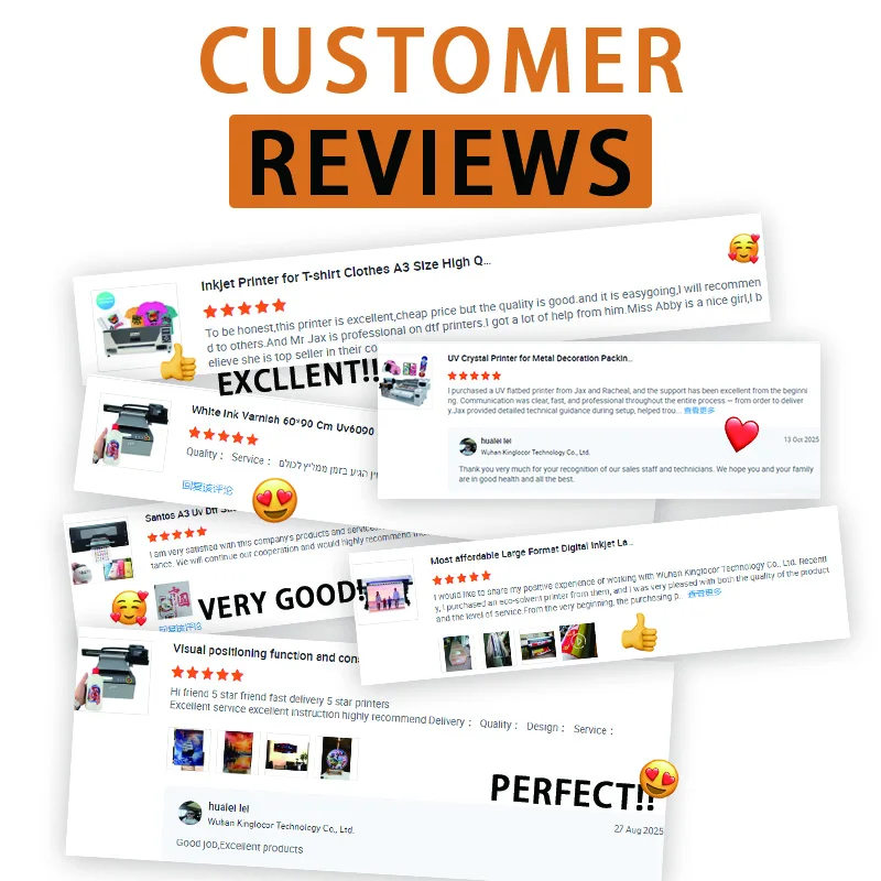 New Technology 3PCS I1600 HD3200 3D Embroidery Effect Printing Machine Powderless 30cm A3 Roll Uv DTF Printer for Textile Cloth