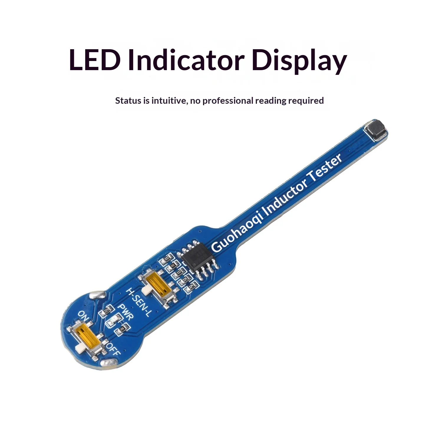 Electromagnetic Induction LC Meter Main Board, LED Display Coil Sensor, Mobile Phone Quick Troubleshooting Parts