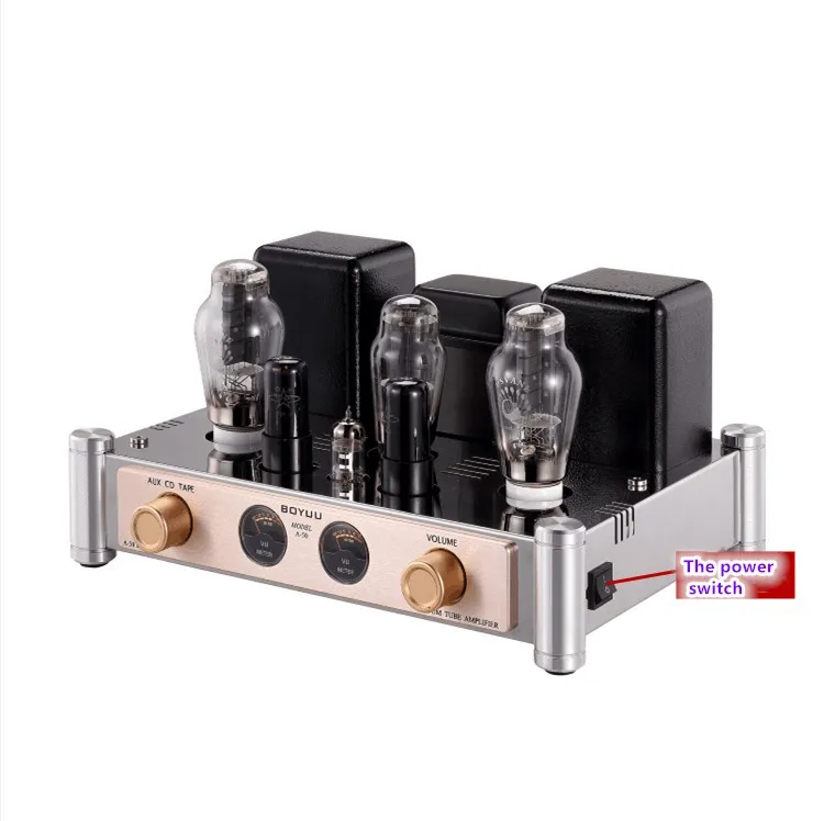 

Boyuu A50 300b Tube Amplifier Hifi Amplifier Class 300b Single-ended Integrated Amplifier Amplifier Upgraded Version Fever Amp