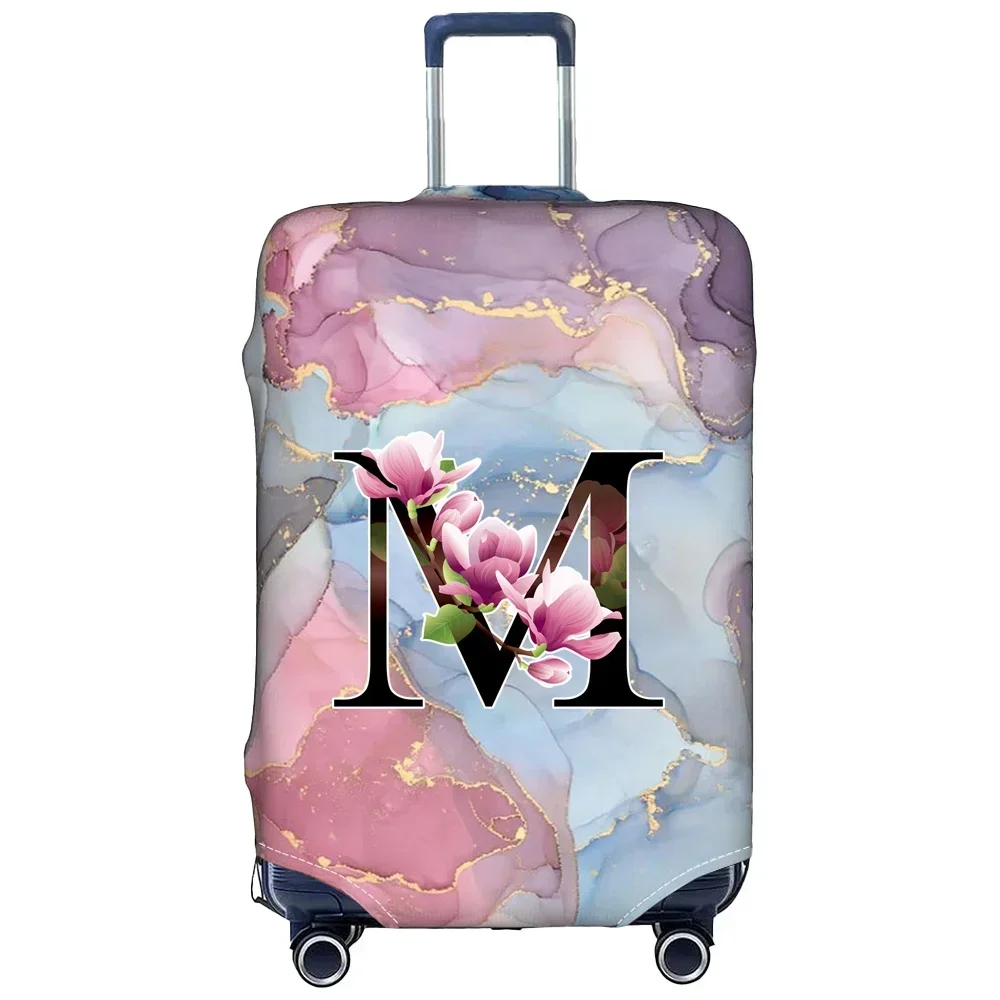 Luggage Protective Cover Stretch Fabric Luggage Covers Dust Cover Anti-Scratch Protective Suitcase Covers Flower Color Series