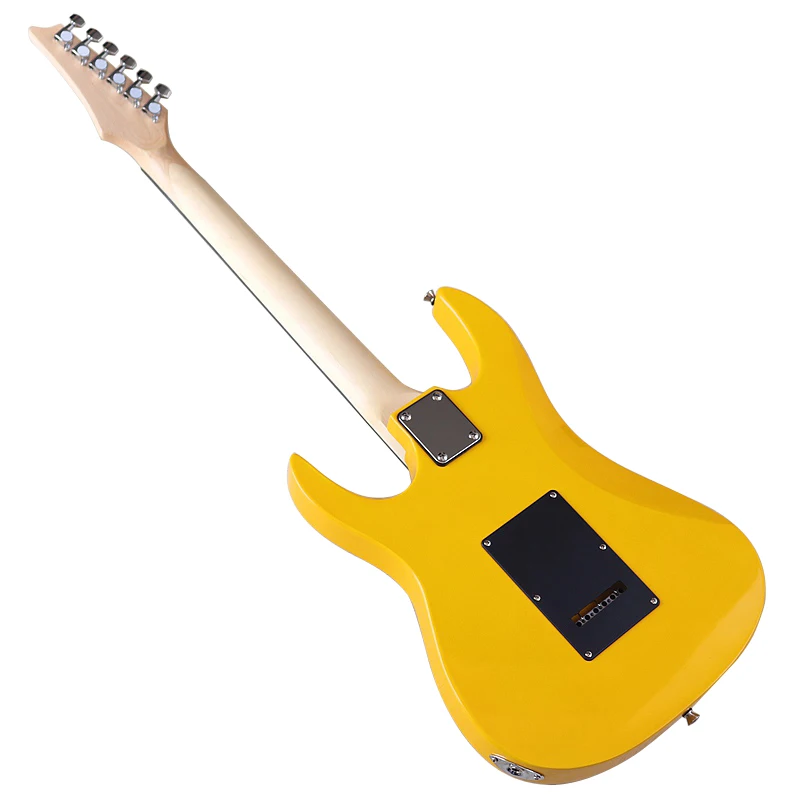 Solid Basswood Body 6 String Electric Guitar 39 Inch Canada Maple Wood Neck High Glossy Guitar With Bag