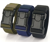 Men's tactical nylon belt, outdoor military training belt, canvas belt, casual sports belt, work clothes, pants, hiking belt