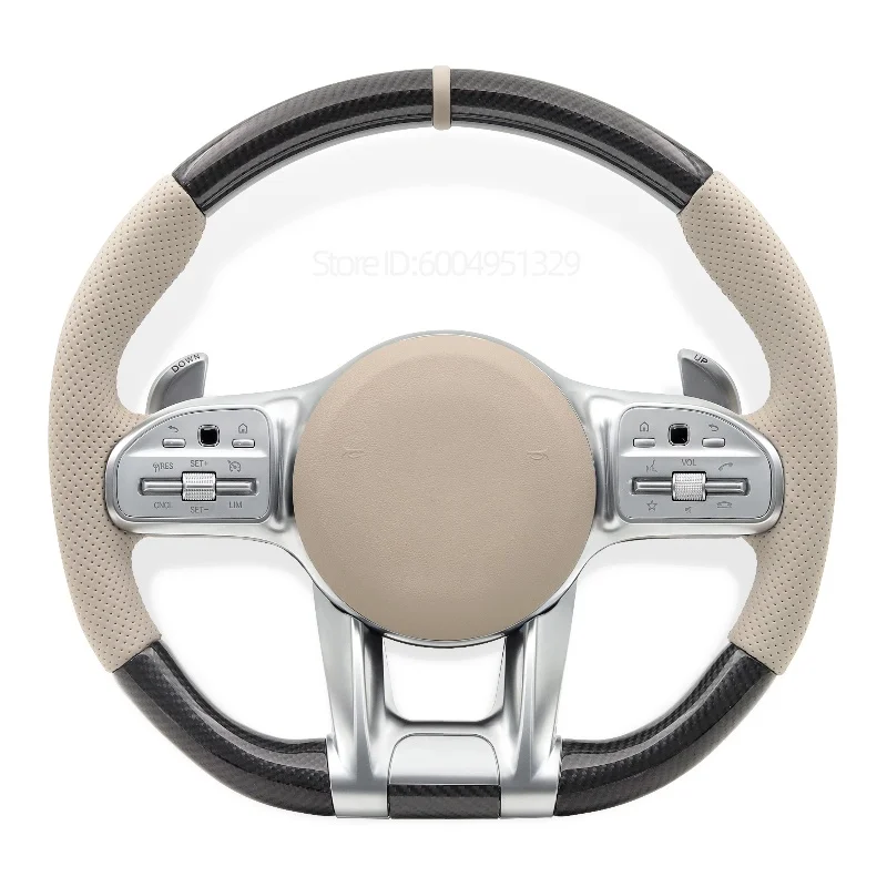 

Carbon Fiber Steering Wheel Accessories for W205 W163 W177 W213 W222 W247 X167 X247 X253 X254 C43 C63 E53 E63 G63 C190
